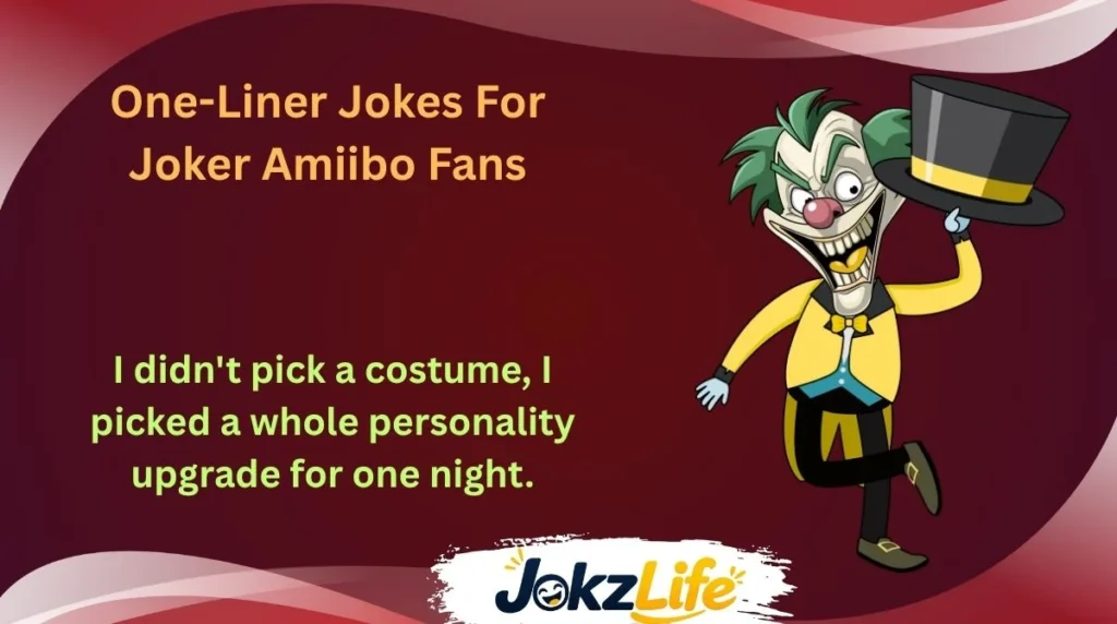 One-Liner Jokes For Joker Amiibo Fans